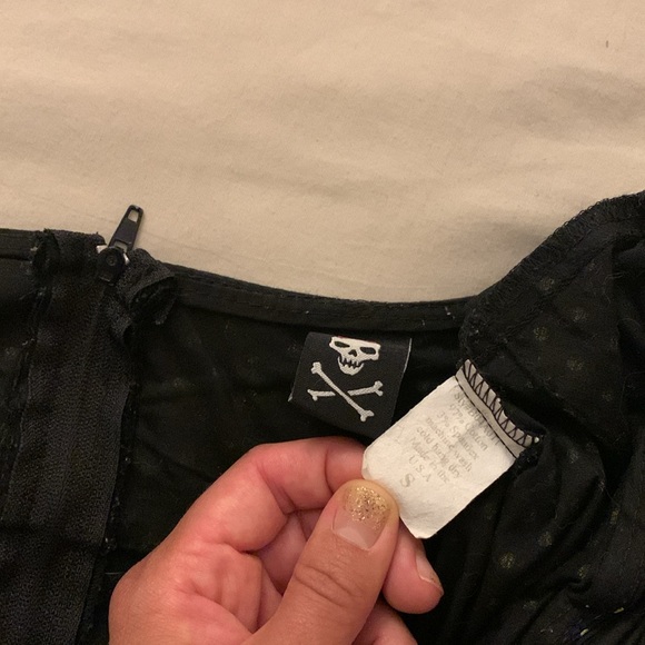 Pinup/Rockabilly Spinny Skirt Size S - Picture 3 of 4